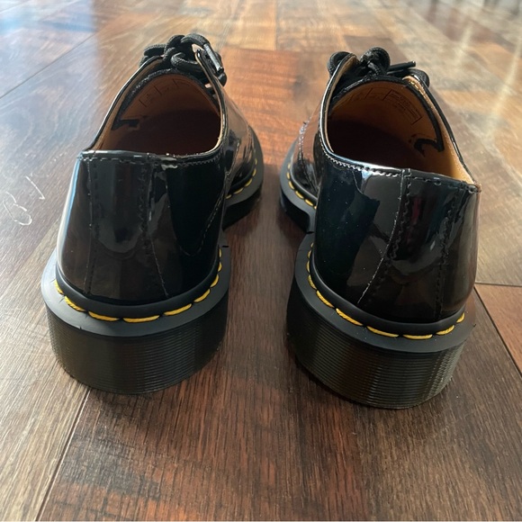 Brand New Dr. Martens Black Patent Oxfords 10084 - Picture 2 of 10